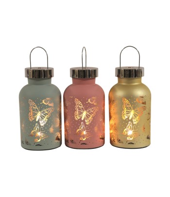 LED Butterfly Lantern 20cm...