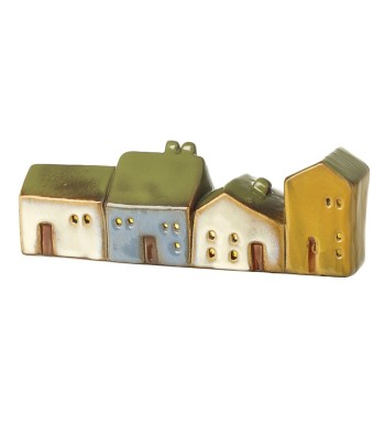 Light Up Ceramic Houses