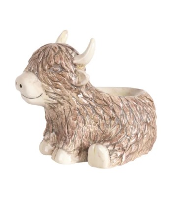 Highland Cow Sat Melter 16cm