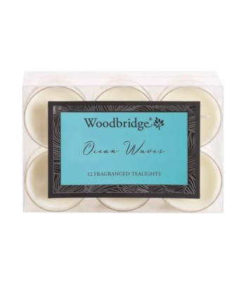 Ocean Waves - Tealights (12...