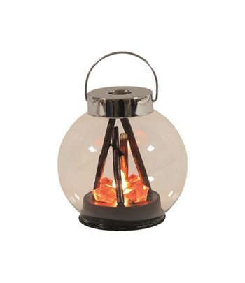 Flame Effect LED Lantern 12cm