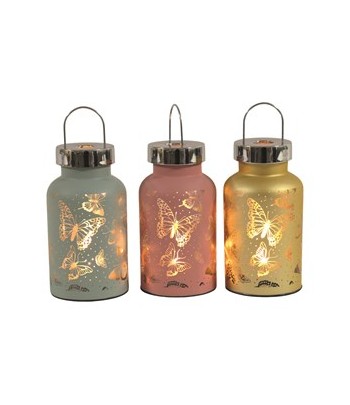 LED Butterfly Lantern 24cm...