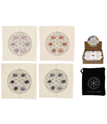 Flower Of Life Crytal Set...