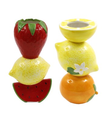 Ceramic Mixed Fruit Vase (2...