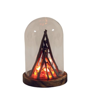Flame Effect LED Dome 20cm