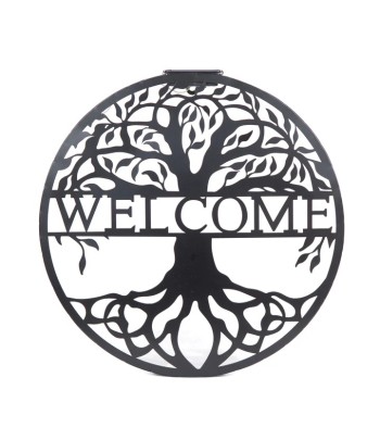 Solar Wall Decor - Welcome