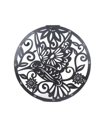 Solar Wall Decor - Hummingbird