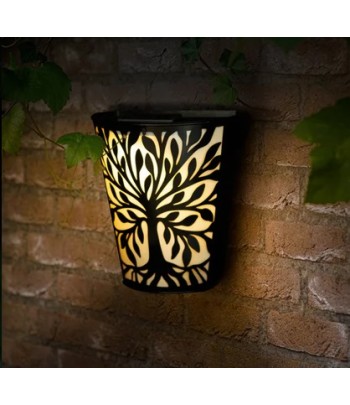 Solar Wall Pot - Tree of Life