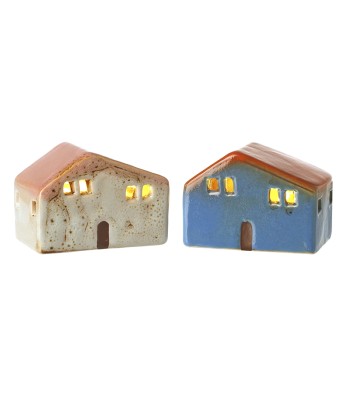 Blue & White Ceramic Light...