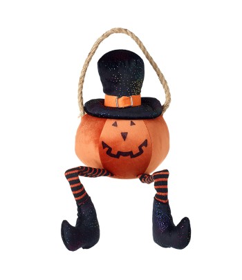 Fabric Pumpkin With Rope...