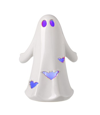 Ceramic Light Up Ghost With...