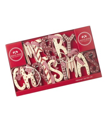 Merry Christmas Wooden Garland
