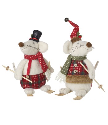 Skiing Mice (2 Assorted...