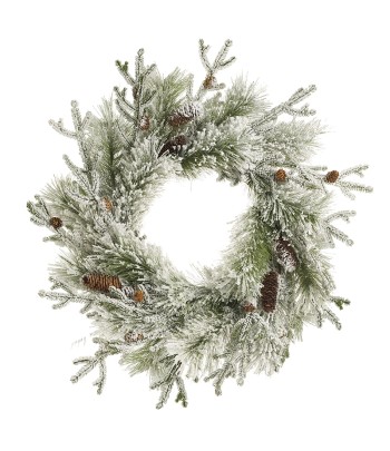Snowy Cone Wreath