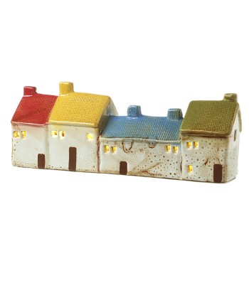 Light Up Ceramic Houses