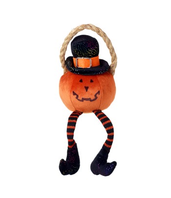 Fabric Pumpkin With Rope...