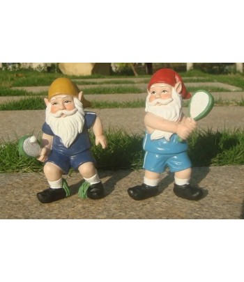 Miniature Tennis Ace Gnomes