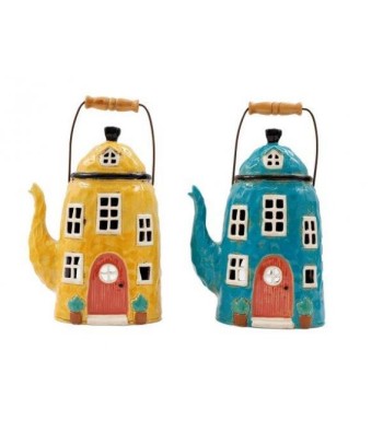 Teapot House Candle Holder...