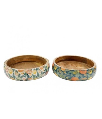 Citrus Enamel Mango Wood...