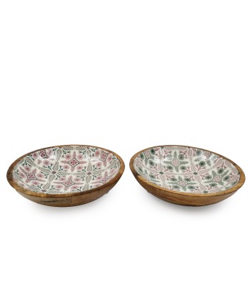 Green & Pink Enamel Mango...