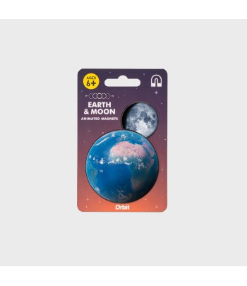 Animated Moon & Earth Magnets