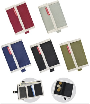 Polyester Colour Wallet (5...