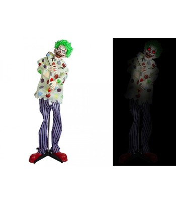 Animated Clown Ghost 72"