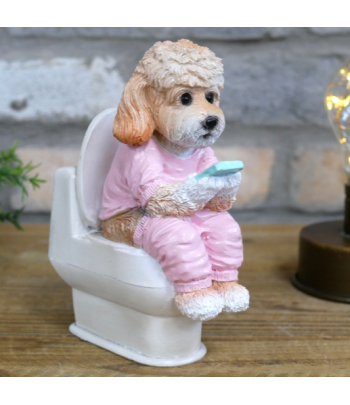 Dog On The Loo