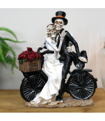 Skeletons On Bike