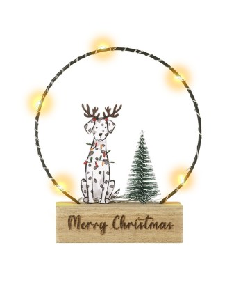 Light Up Circle With Dog...