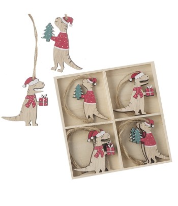 Wooden Dinosaur Hanger Set...