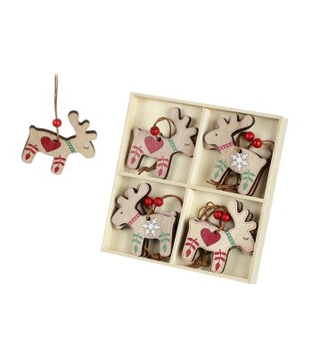 Set Of 8 Decorated Hanging...