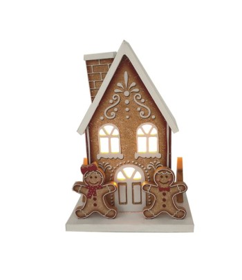 LED Gingerbread House 10x15cm