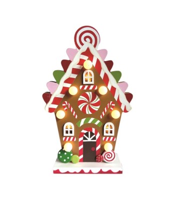 LED Gingerbread House 25cm