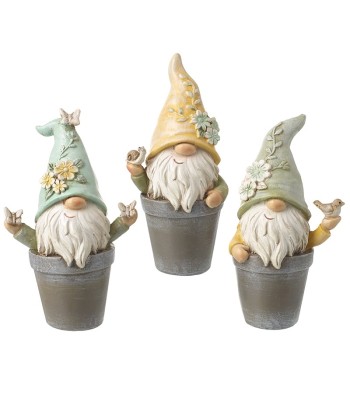 Gnomes In Pots Mix