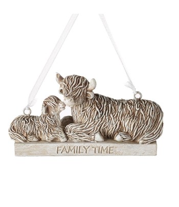 Highland Cow Family Time...