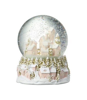 Pink And Gold Snowy...