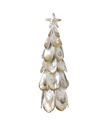 White Metal Shell Tree Med...