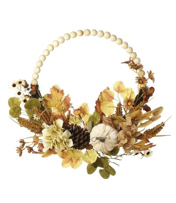 Beaded Autumn Wreath