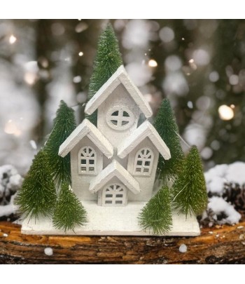 White Wood Decorative House...