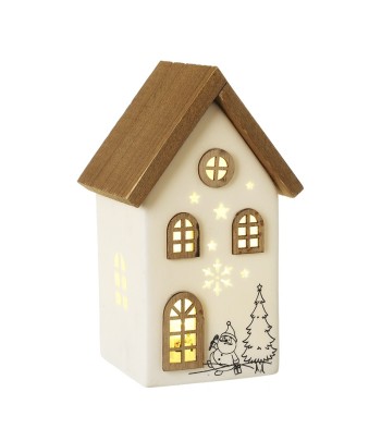 White Ceramic Led House...
