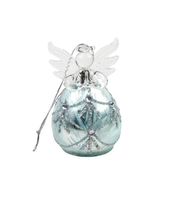 Glass Pale Blue Angel
