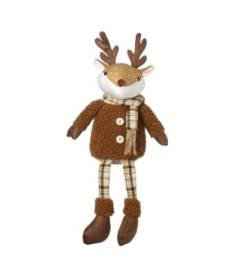 Sitting Deer In Brown Coat