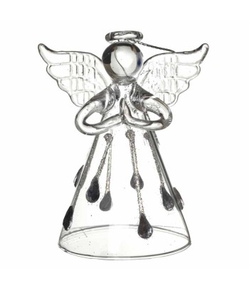 Hanging Glass Angel With...