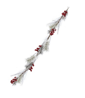 Grey-Green Frosty Garland &...