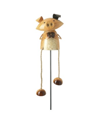 Metal Pig Stake/Shelf Sitter