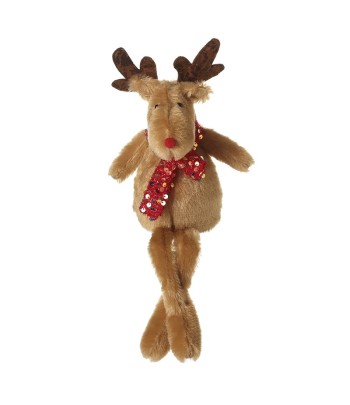 Sitting Fur Reindeer With...