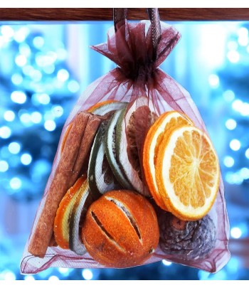 Fruit Organza Bag Silver