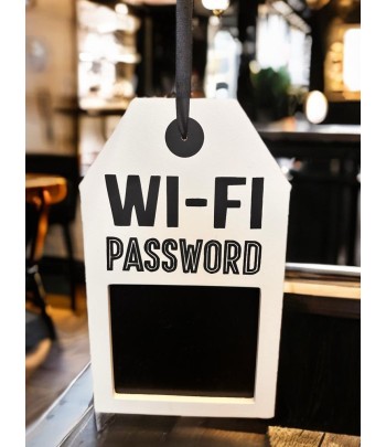 Wifi Password Wooden...