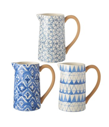 Blue Ceramic Jug (3...